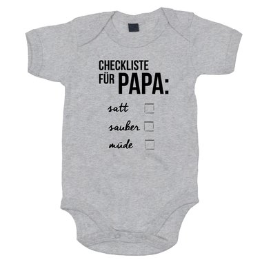 Baby Body - Checkliste für Papa