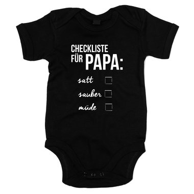 Baby Body - Checkliste für Papa